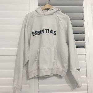 Essentials fear of god Hoodie White